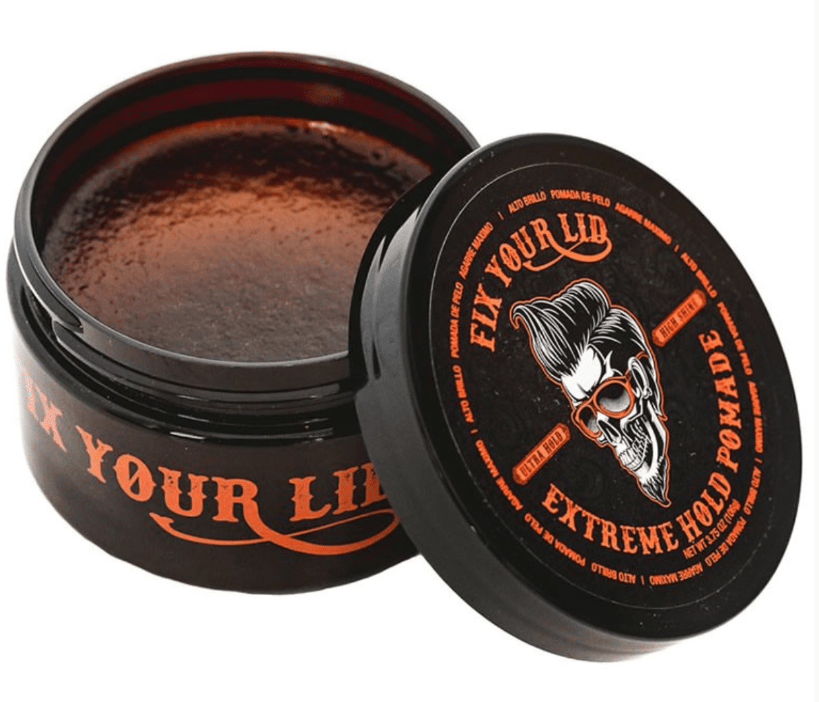 Fix You Lid High Hold Styling Fiber 3.75oz Mens Hair Cream with Low Shine -  Styling Fiber for Short and Long Hair Types