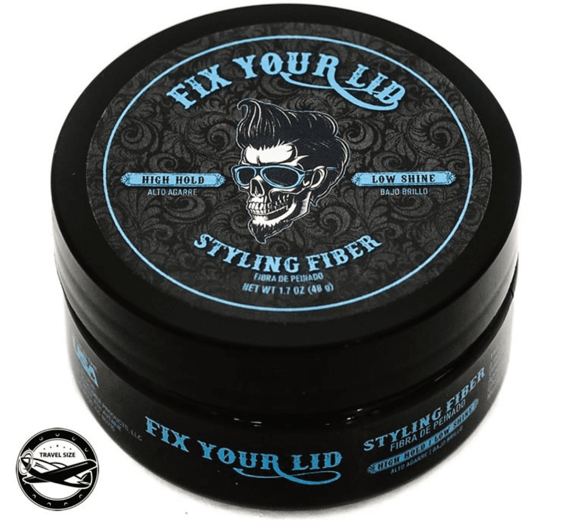 How to get a high volume quiff using fix your lid fiber and
